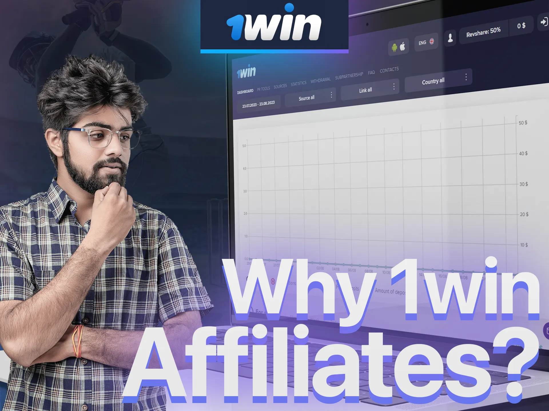 Find out the reasons why you should choose the 1Win affiliate program.