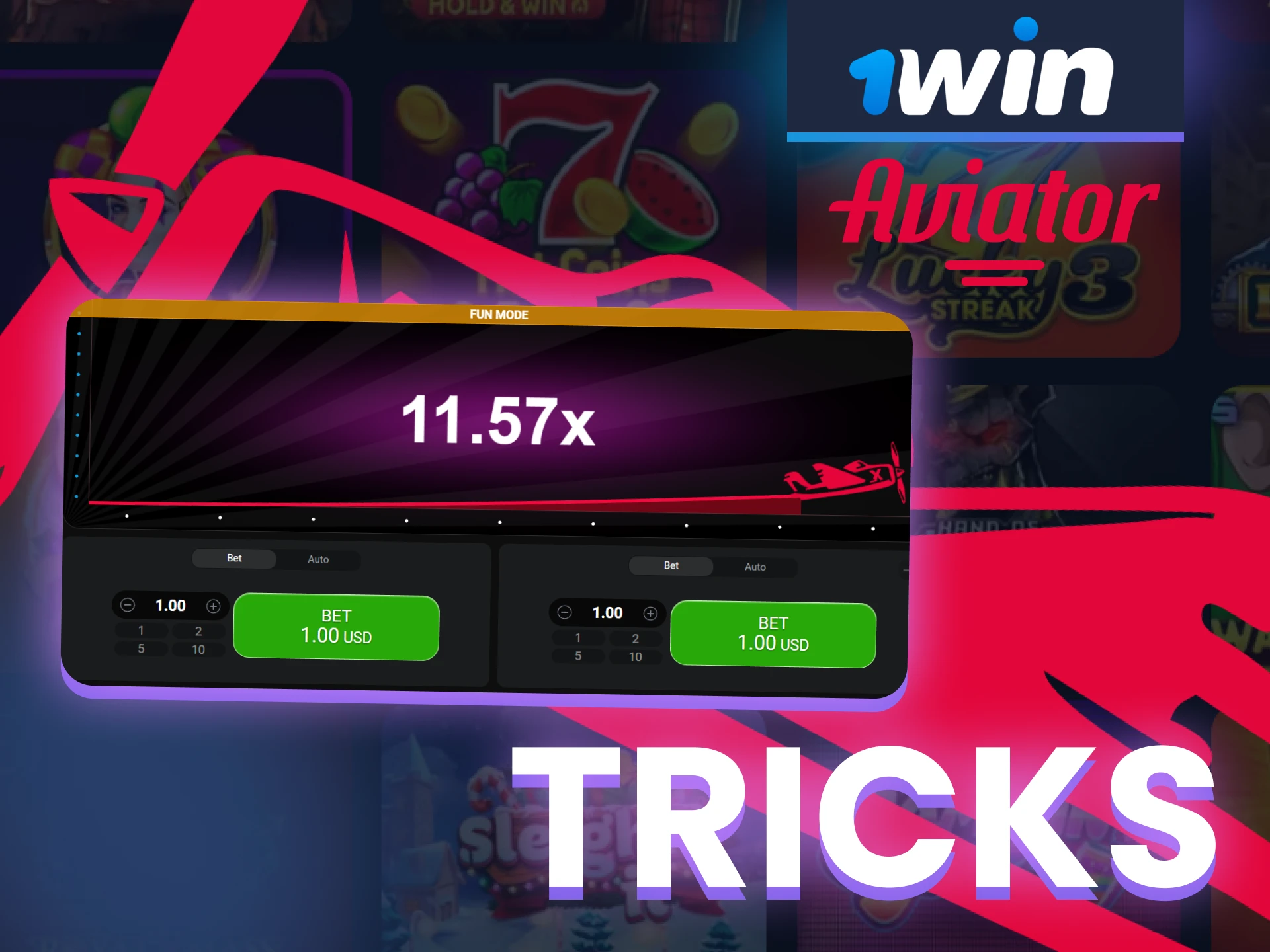 Learn tricks to win in Aviator at 1win.