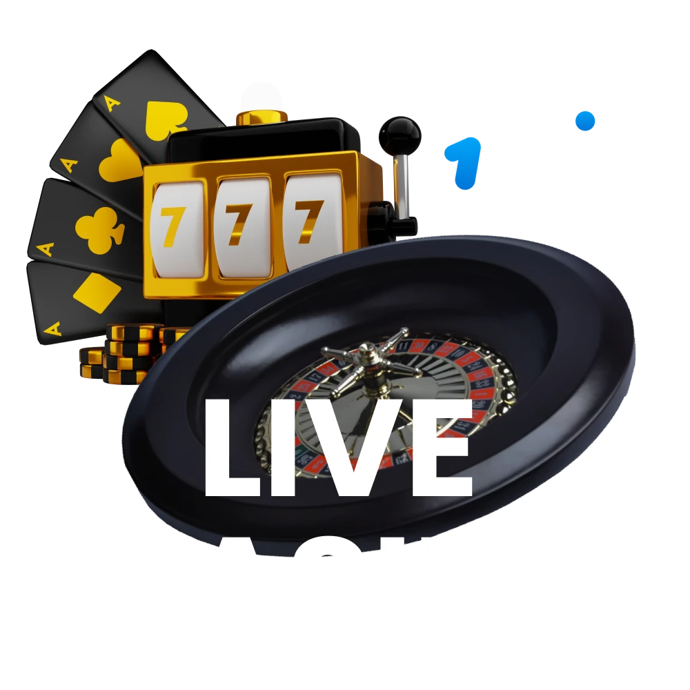 For games on 1win, choose a live casino.