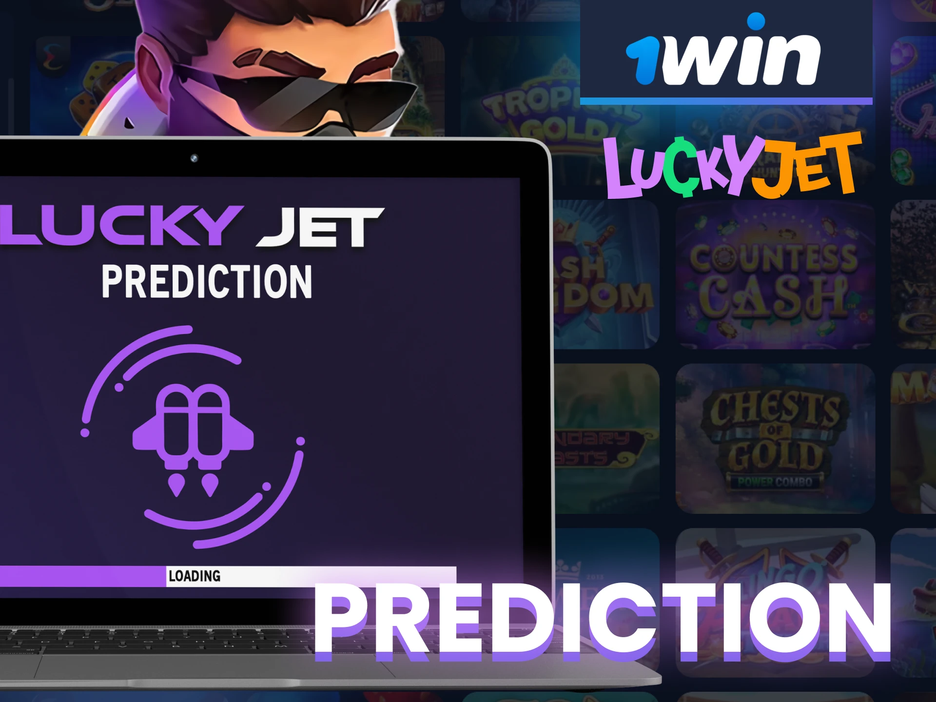 Find out about the predictor Lucky Jet on the 1win website.