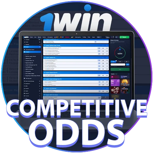 1win offers competitive odds for its players to increase their chances of making a profit.