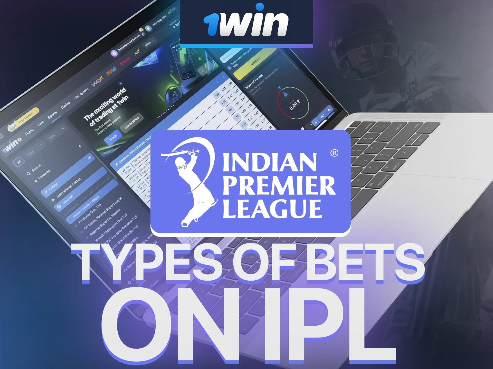 Explore IPL betting options on 1Win for exciting wins.