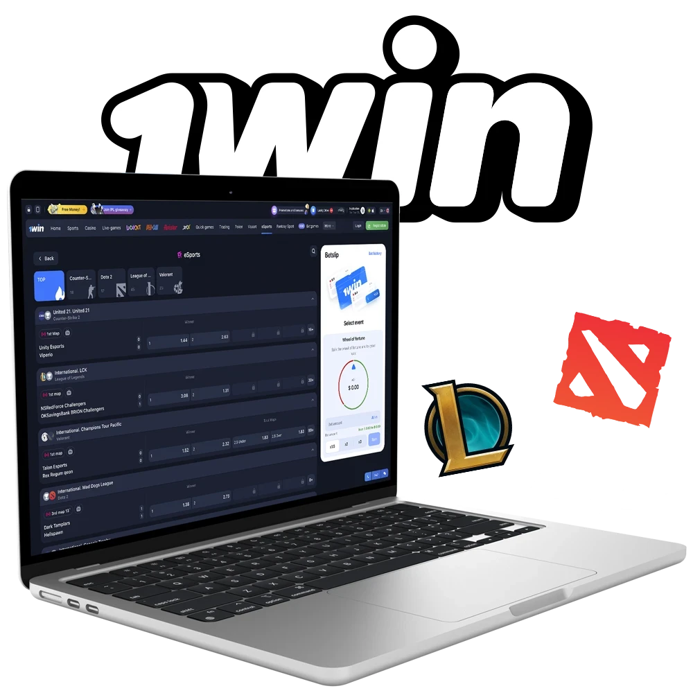 Follow the confrontations between cyber sports teams and make your predictions at the bookmaker 1Win.