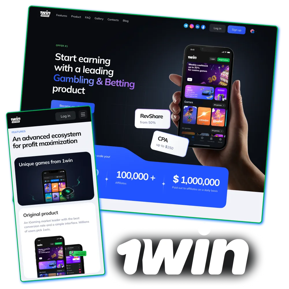 Join 1win affiliates and monetize traffic with stable income.