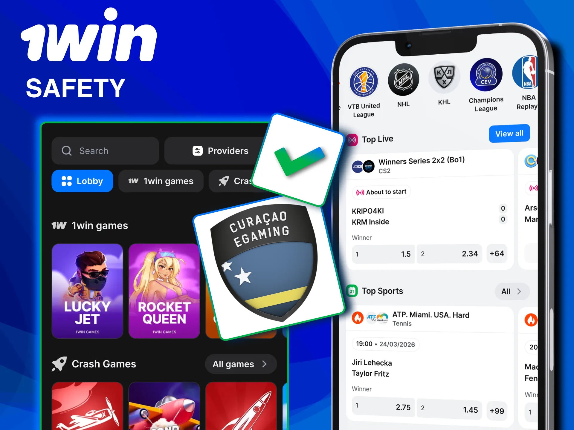 1win operates under license with strong data protection.