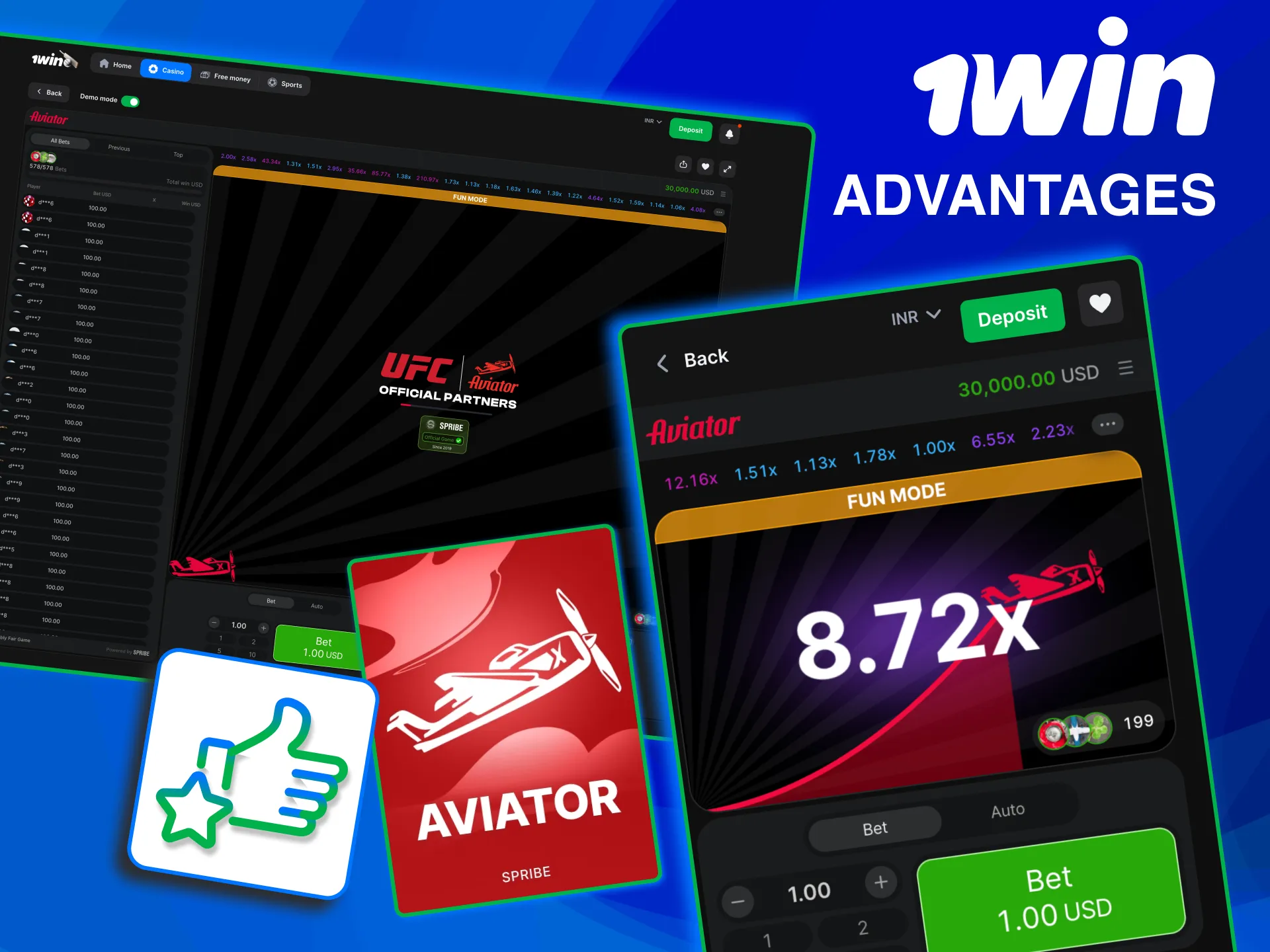 Choose 1win for Aviator with generous bonus and convenient deposits.