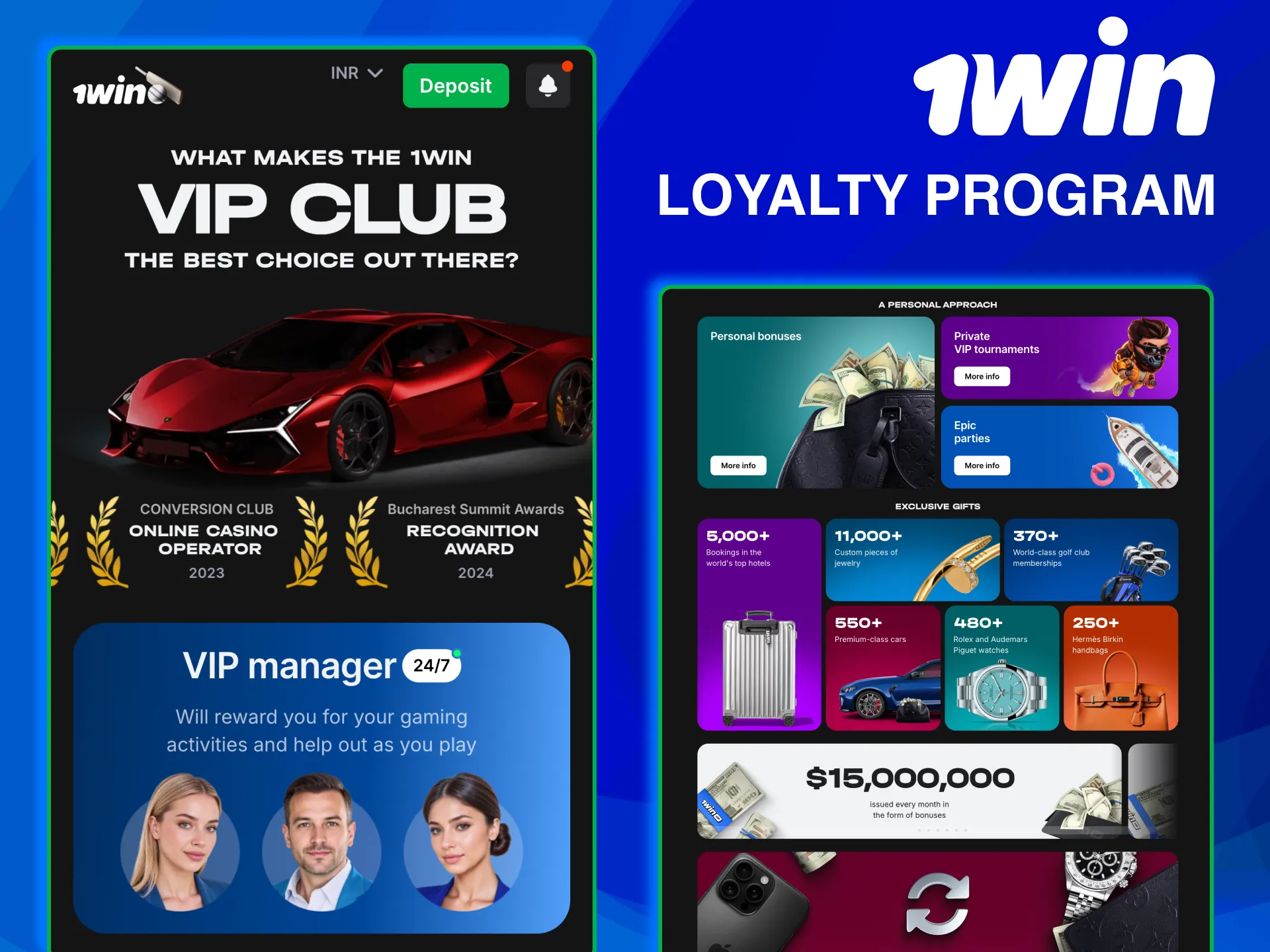 Earn points on 1win VIP program for cashback and perks.