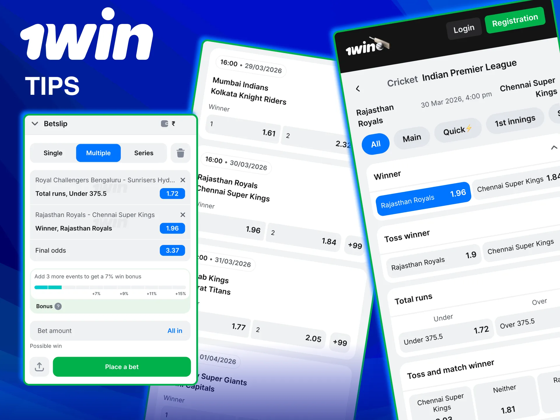 Use 1win for IPL betting with strategy tracking and insights.