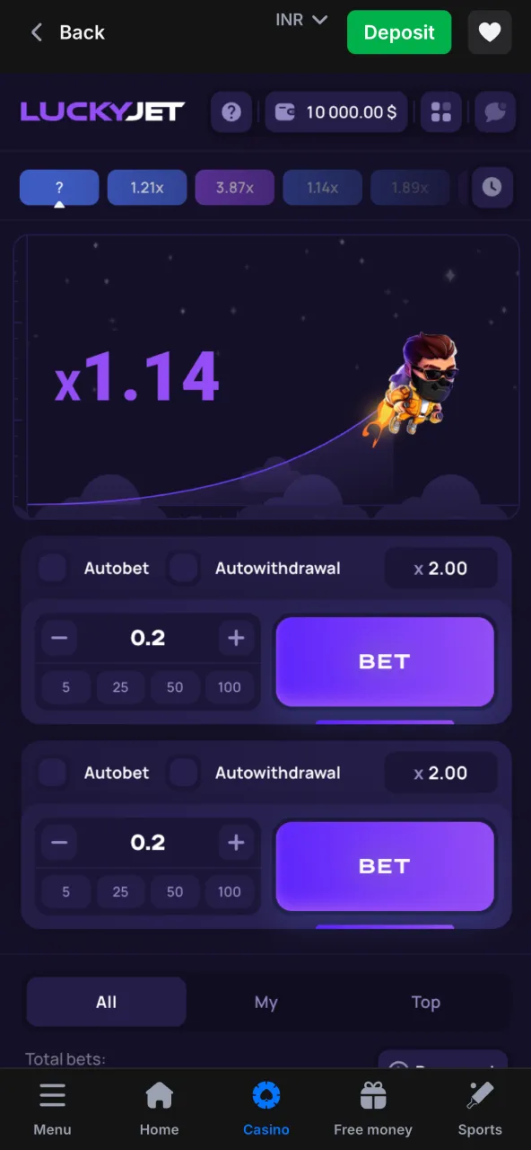 Watch the multiplier rise and cash out on 1win Lucky Jet.