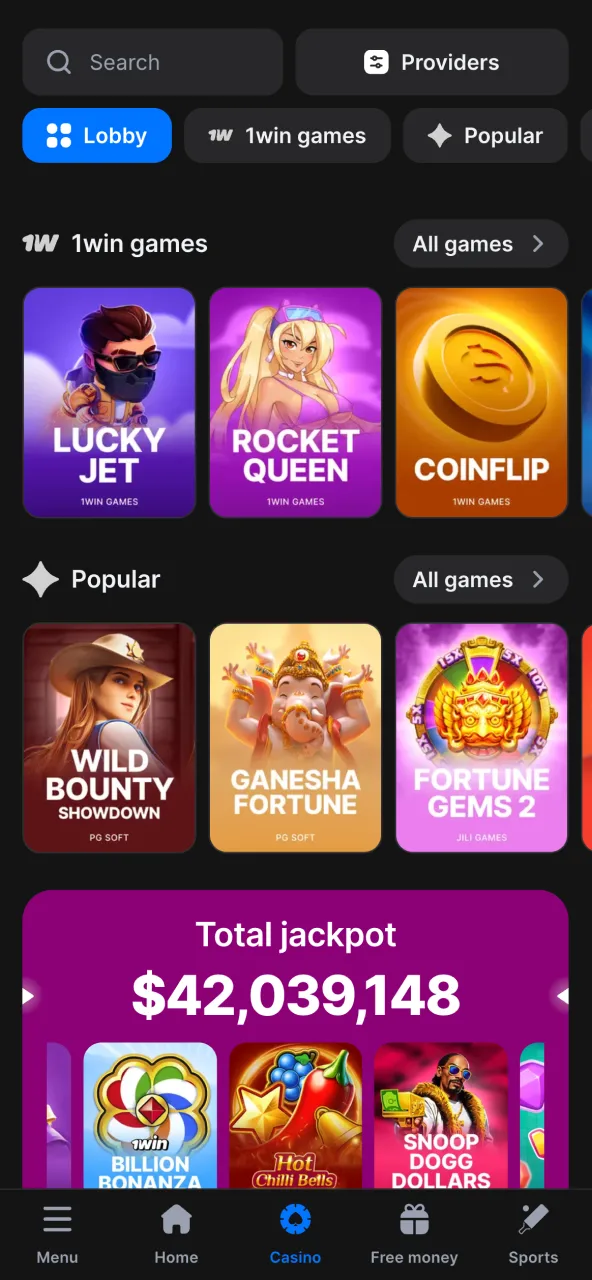 Explore casino games on 1win with many options.